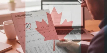 December 31st circled on a calendar, representing the critical CEBA repayment deadline for Canadian businesses.