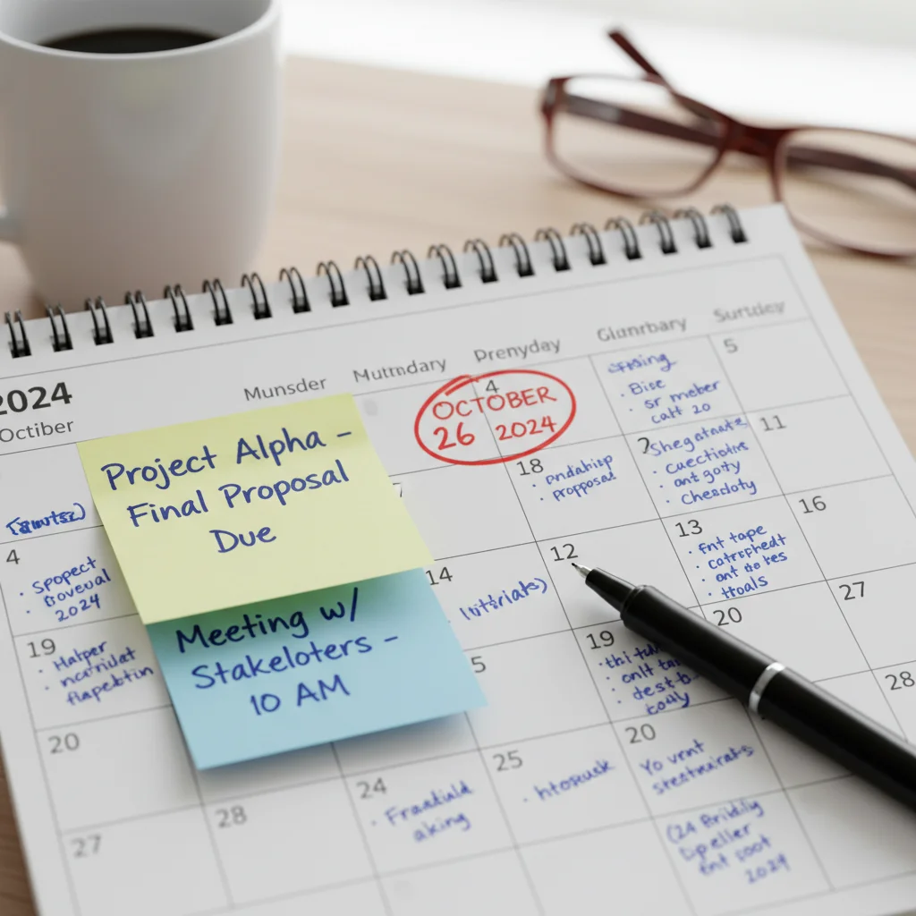 Calendar highlighting important Employment Insurance deadlines.
