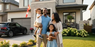 Happy Canadian family benefiting from Canada Child Benefit updates